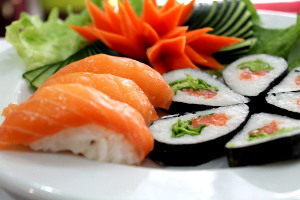  O nosso sushi é especial